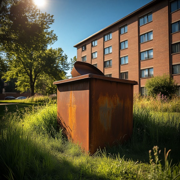 Контейнеры для мусора металлические